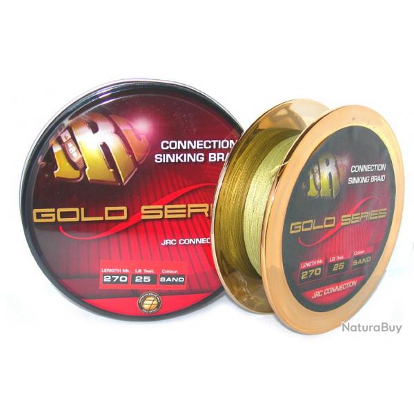 Tresse JRC Connection Gold sries pche carpe 0,32mm