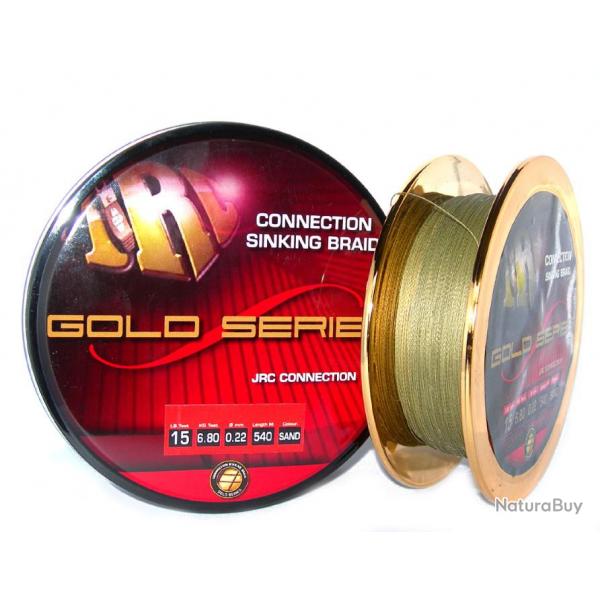 Tresse JRC Connection Gold sries pche carpe 540m 0.32mm