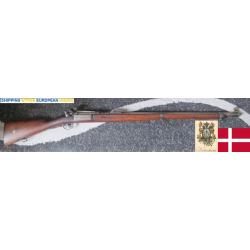 Krag-Jorgensen 1889 long d'infanterie + dioptres / monomatricule / arsenal Kobenhavn / calibre 8x58R