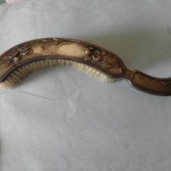 brosse ramasse miettes plaque argent art nouveau Besoin de nettoyage
