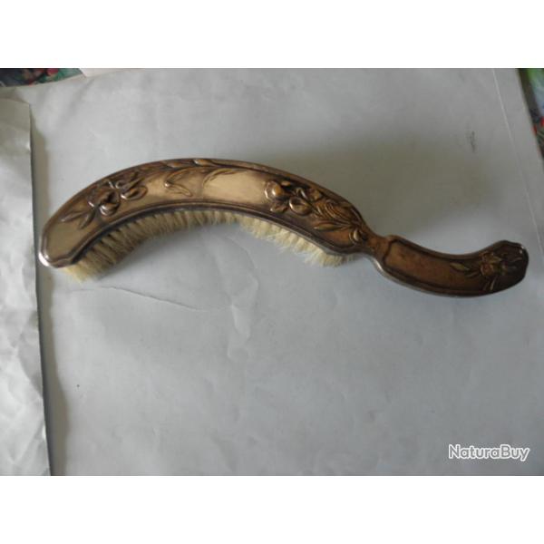 brosse ramasse miettes plaque argent art nouveau Besoin de nettoyage