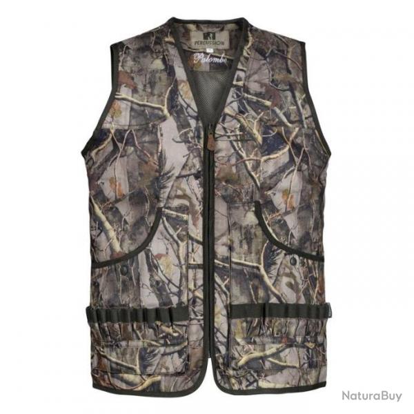 GILET PERCUSSION PALOMBE GHOSTCAMO FOREST EVO - TAILLE S