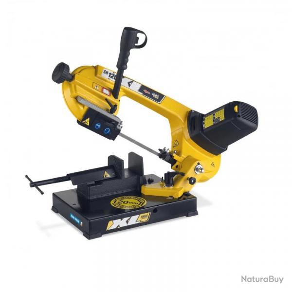 Scie  ruban mtal portative Femi SN 120 XL avec moteur 1200W, lame ruban de 1440mm, coupe max de 12