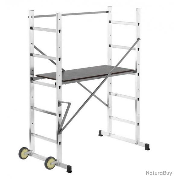 Echafaudage 2x5 Haut. travail 3 m HobbyStep H3 Hailo