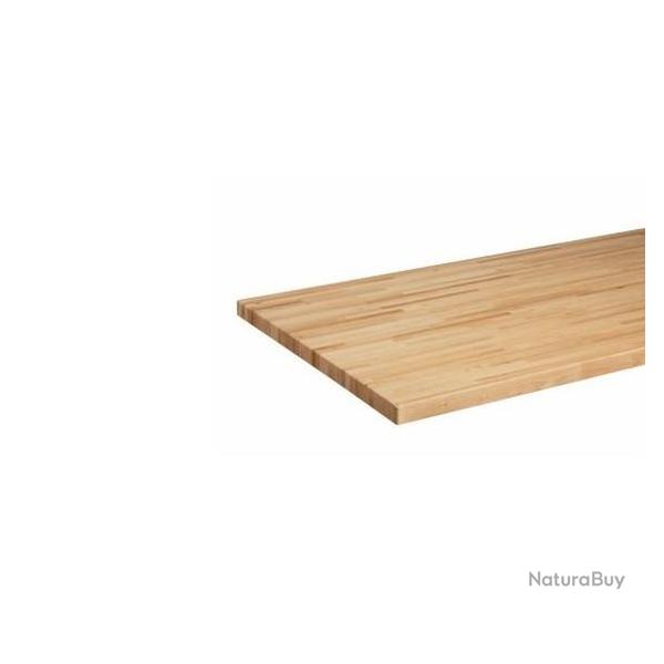 Panneau de bois massif pour tabli 120x60cm Kupper