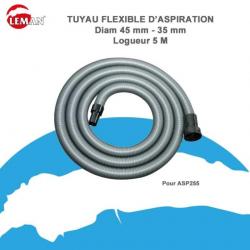 Tuyau Flexible D 'Aspiration D.45-35mm 5m Leman
