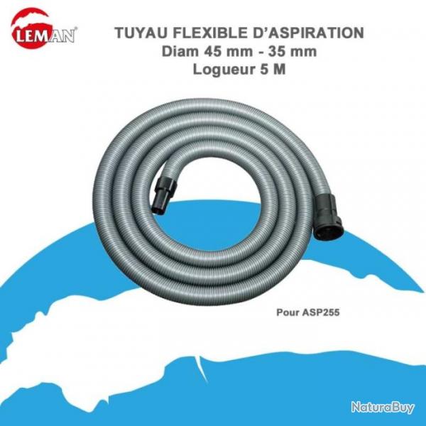 Tuyau Flexible D 'Aspiration D.45-35mm 5m Leman