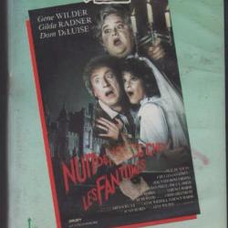 vhs nuit de noces chez les fantomes , comédie , humour horrifique , tous publics ,gene wilder