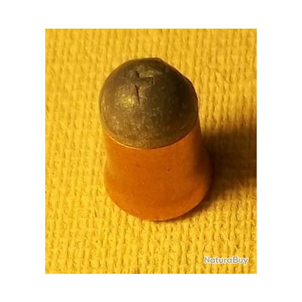 6 mm Flobert Originale - balle marque F en relief - Trs ancienne et trs RARE