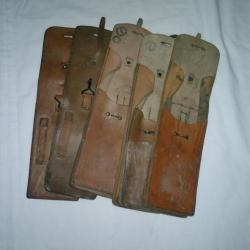 lot 5 pochettes cuir pour chargeur de mat 49