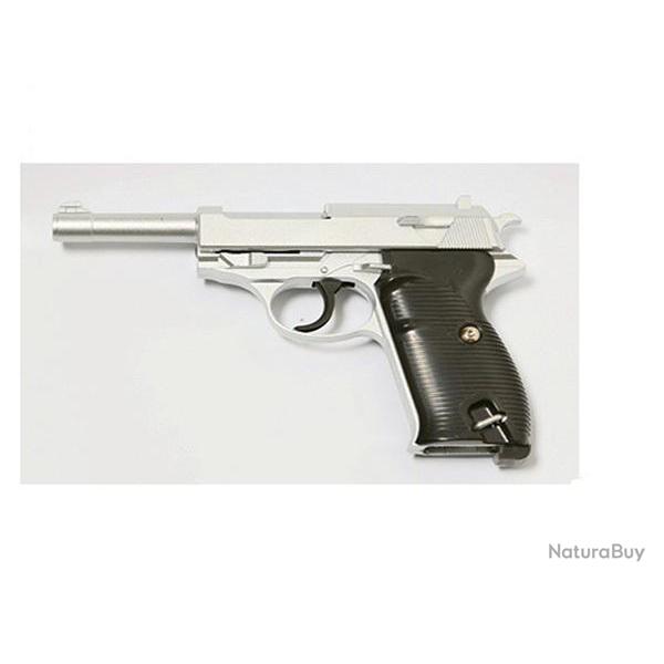 Walther P38 Ressort Metal Argent (Galaxy)