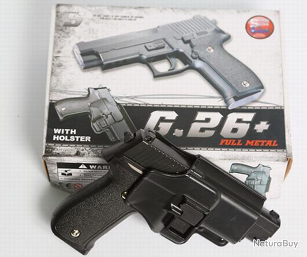 Pistolet ressort G26 Full Metal