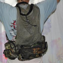 Saccoche banane, appeau, rando, camo, sac à dos, gilet tactique