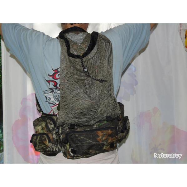 Saccoche banane, appeau, rando, camo, sac  dos, gilet tactique