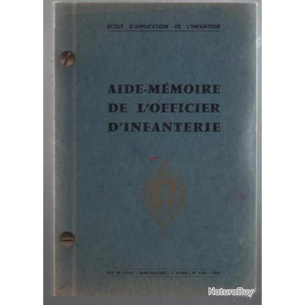 aide-mmoire de l'officier d'infanterie 1959