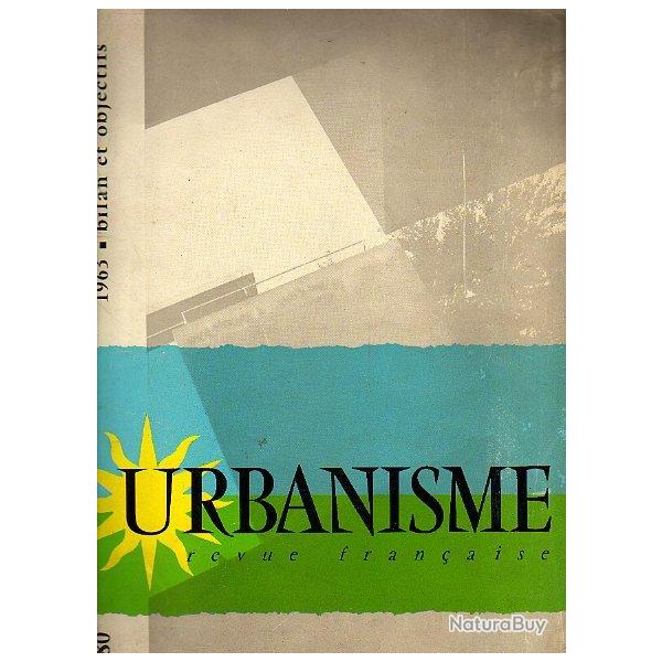Urbanisme revue franaise . 1963. n80.restauration des quartiers historiques ,
