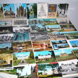 Un lot de 100 cartes postales du LOIRE ET CHER