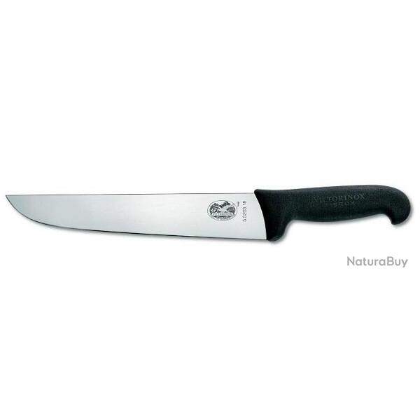 Couteau de boucher 18 cm Victorinox manche Noir