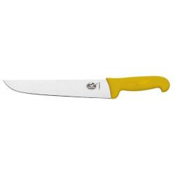 Couteau de boucher 28 cm Victorinox manche jaune