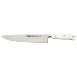 Couteau de cuisine forgé Arcos Riviera manche blanc 20 cm