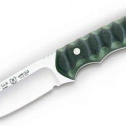couteau de chasse lame fixe Nieto Viking manche micarta vert