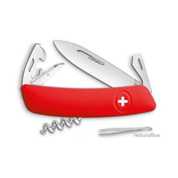 couteau suisse Swiza D03 rouge