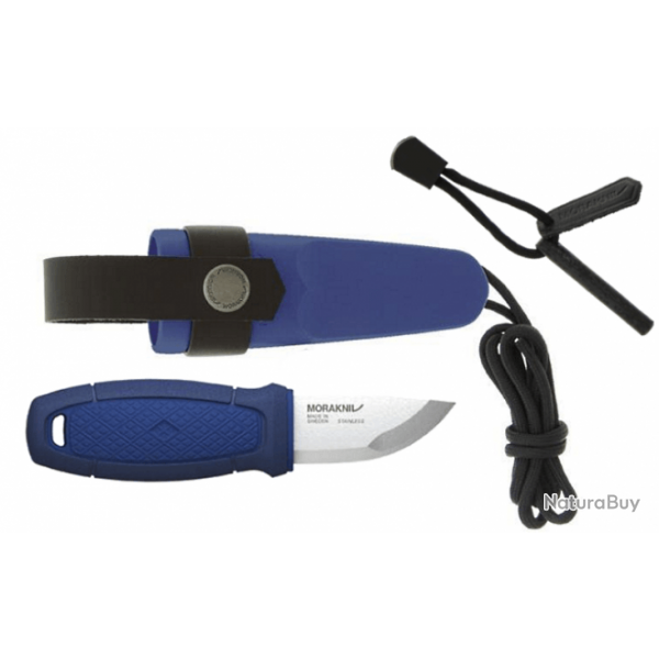 Eldris neck knife kit Morakniv Bleu