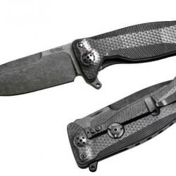 Couteau pliant Lionsteel Titanium Noir SR11.BB