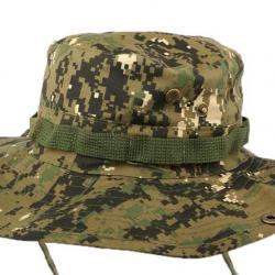 Bob Safari Armée USA Camouflage avec lien Taille unique Vert