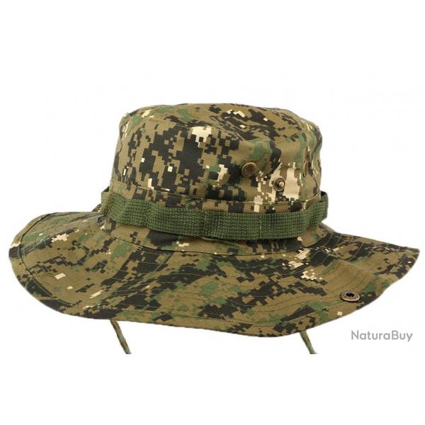 Bob Safari Arme USA Camouflage avec lien Taille unique Vert