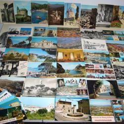 Un lot de 100 cartes postales des BOUCHES DU RHONE