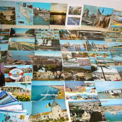 Un lot de 100 cartes postales des CHARENTES MARITIMES