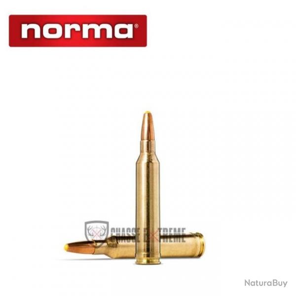 20 Munitions NORMA Cal 7mm 170 Gr Pointe Plastique