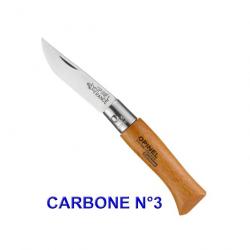 Opinel - Couteau Tradition N2 à N5 Hêtre Lame Inox ou Carbone - 940-952 - 940.03
