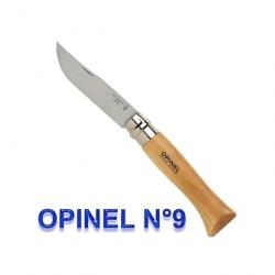Opinel - Couteau Tradition N6 A N9 Hêtre Lame Inox - 952.x - 952.09