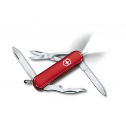 Victorinox - Couteau Suisse Midnite Manager Rouge 10 Fonctions LED - 0.6366 - 0.6366