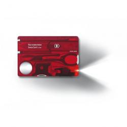 Victorinox - SwissCard Couleur Translucide Lite LED 13 Fonctions - 0.73xx - 0.7300.T