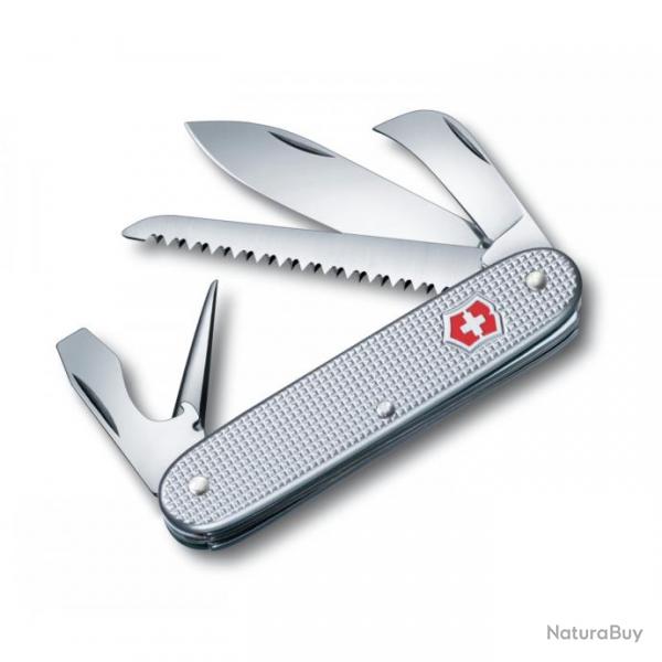Victorinox - Couteau Suisse Pioneer Alox Silver 7 Fonctions - 0.8150.26