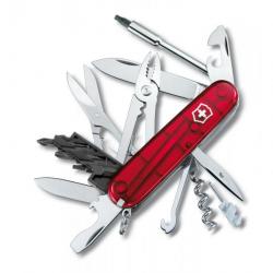 Victorinox - Couteau Suisse Cyber Tool M Rubis 34 Fonctions - 1.7725.T - 1.7725.T