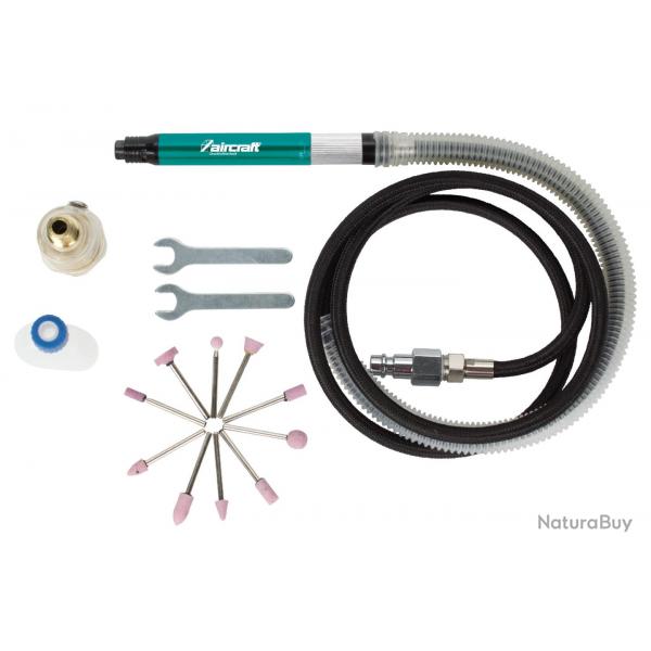 Set meuleuse droite pneumatique de prcision 54000 rpm Aircraft PSS PRO