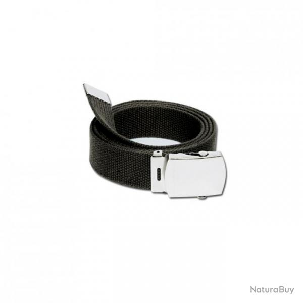 ceinture en toile (taille unique) noire