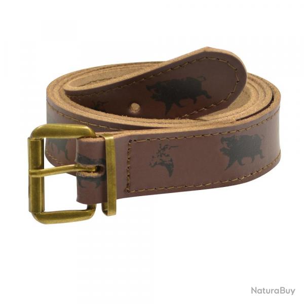 Ceinture motif sanglier et bcasse
