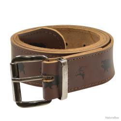 Ceinturon motif sanglier et bécasse