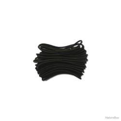 Corde élastique noire Diam. 2.5mm bobine de 10 m