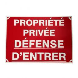 PROPRIETE PRIVEE DEFENSE DENTRER, Akilux