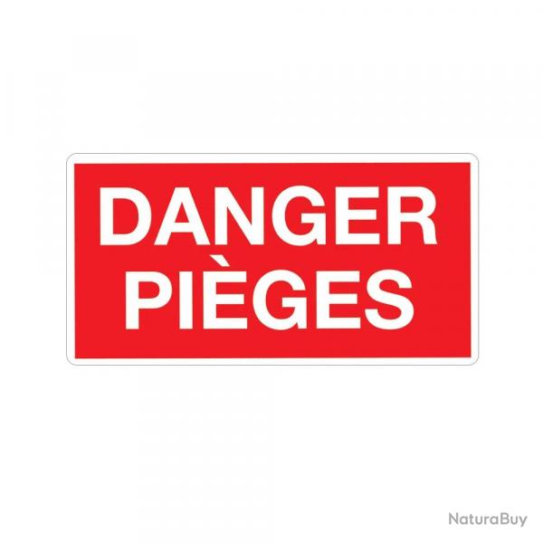 Panneau DANGER PIGES Akilux 26x20cm  l'unit