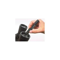 Lens cleaning avec mini-brosse en poils naturels