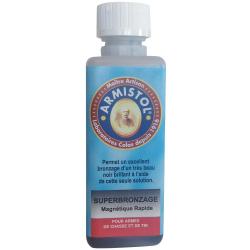 Super bronzage noir brillant pour armes de chasse 120ml