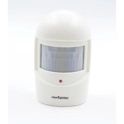 Détecteur de mouvement sans fil angle 120° blanc