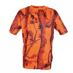 T-shirt chasse ghost camo Fluo Taille S (Taille 02)